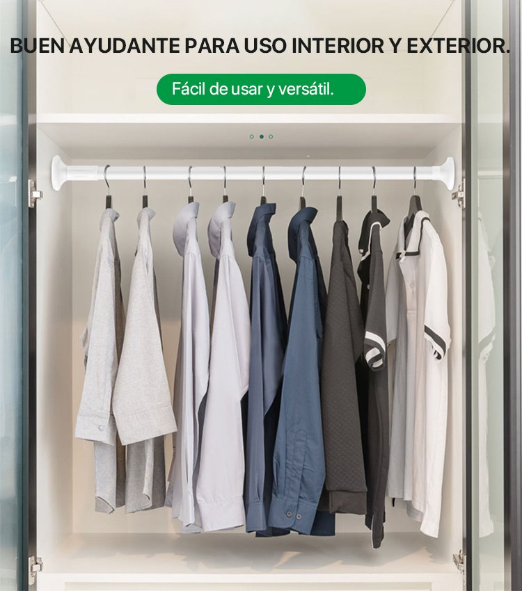 Perchero multifuncional alemán sin perforación.