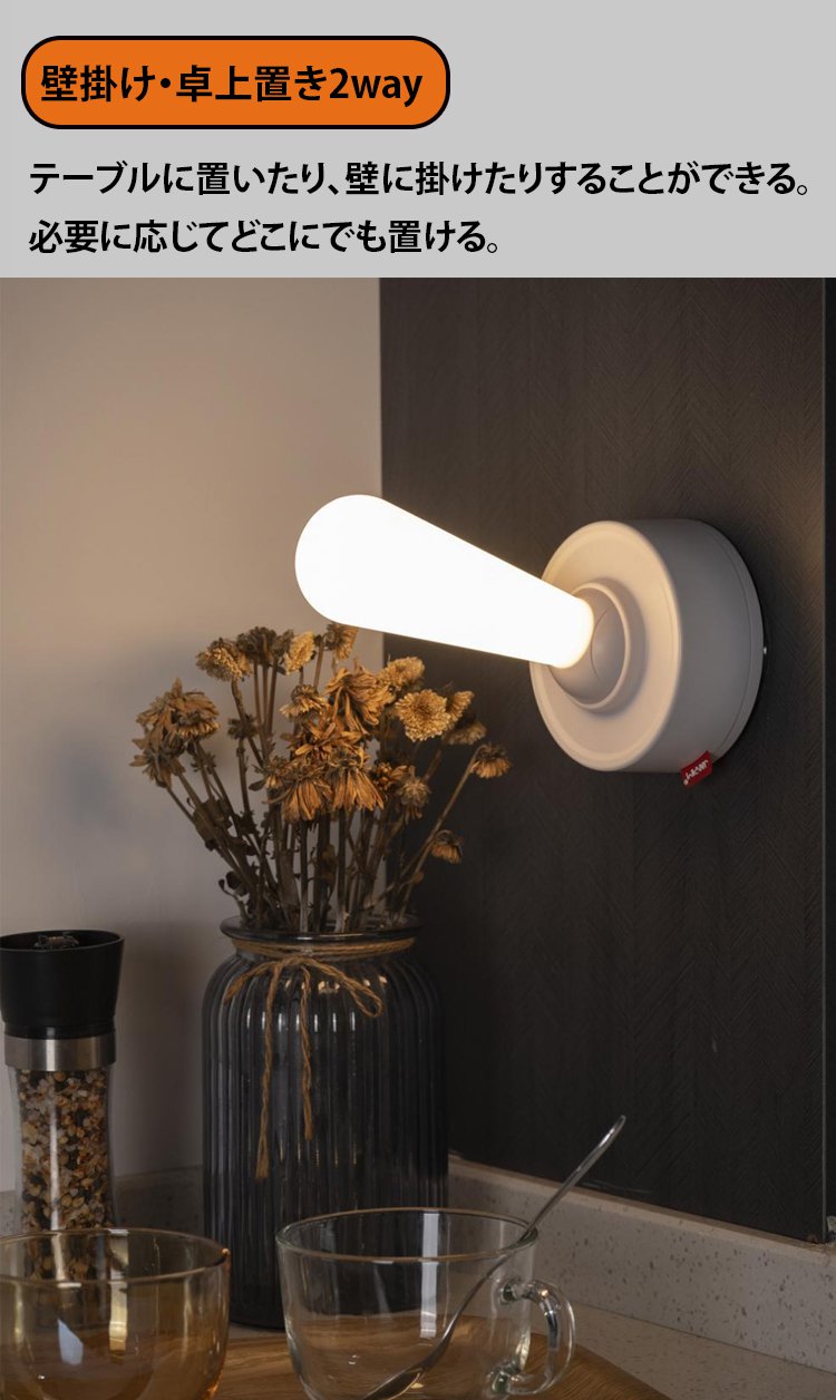 ナイトライトを使用している寝室の写真