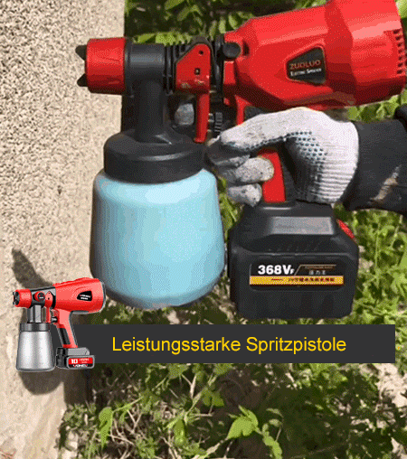 Kleine wiederaufladbare elektrische Lithium-Farbspritzpistole