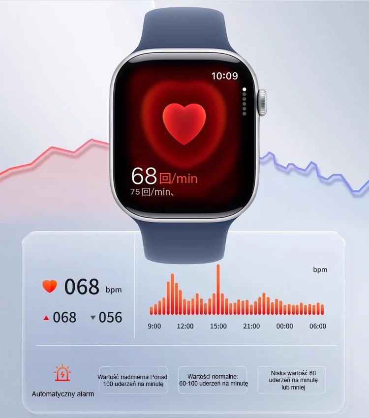 Series10 – Inteligentny zegarek na telefon z funkcją sportową i Bluetooth