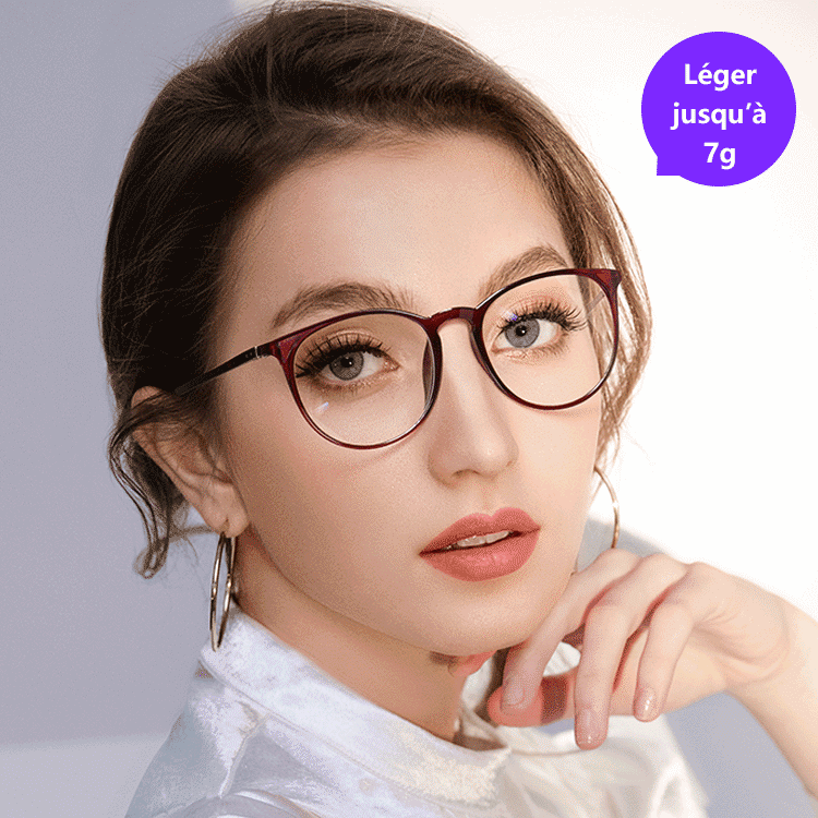 Lunettes anti-lumière bleue de près et de loin