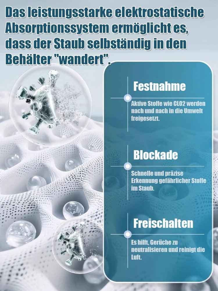 Multifunktionale Staubbox, entwickelt von amerikanischen Biomedizinexperten