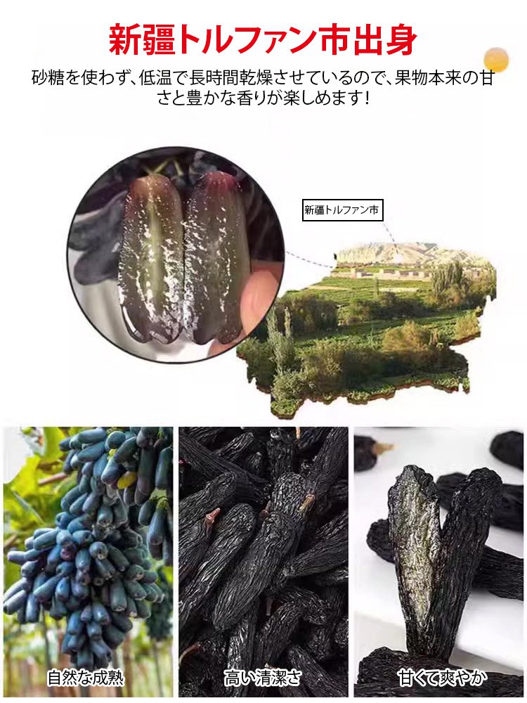 【レーズンの王様】プレミアムブルーサファイアレーズン