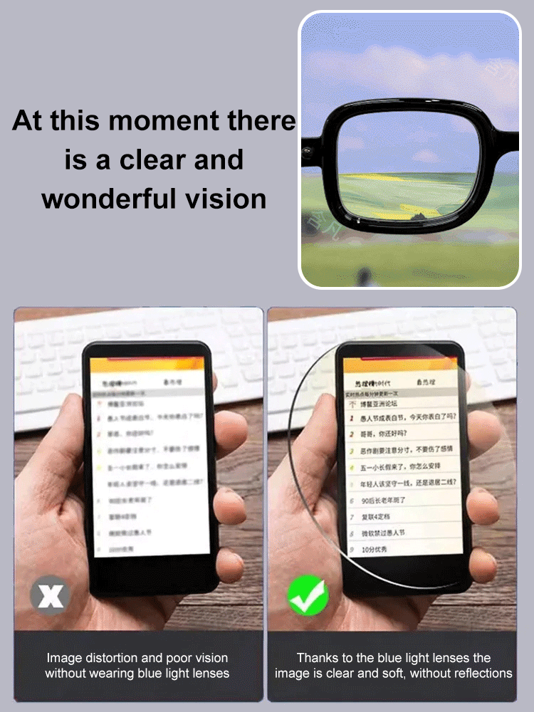 【10 Years Younger】German Craftsmanship Handmade Thick Frame Reading Glasses