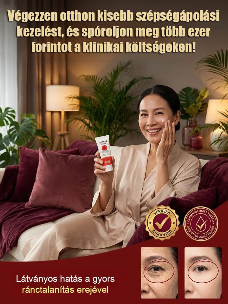 Japán ránctalanító krém
