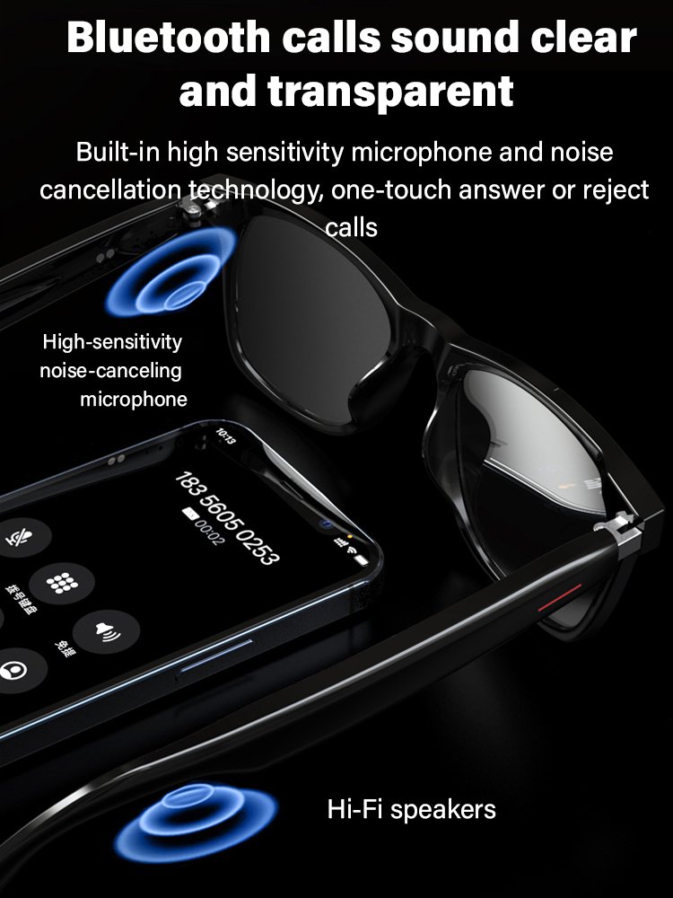 Smart Bluetooth Anti-Blue Light Glasses