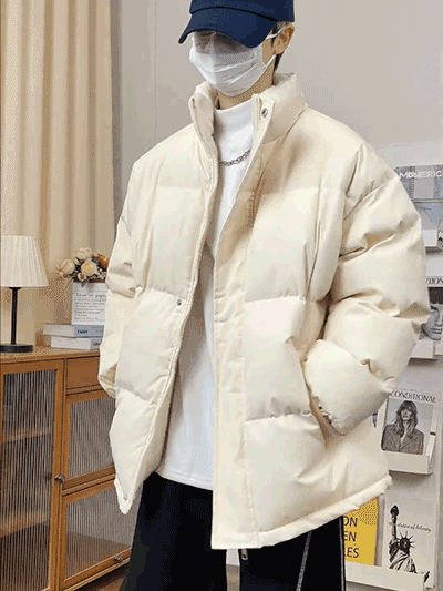 ゆったりメンズダウンジャケット