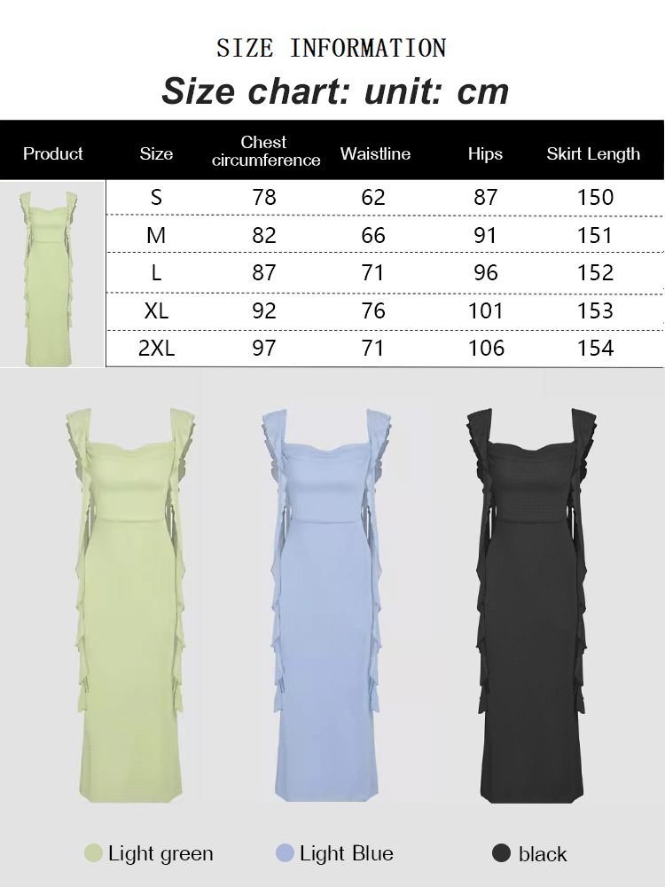 Halter backless ruffled ribbon long dress