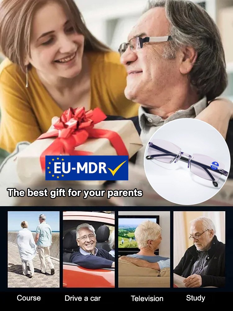 [Vision Returns to 20 Years Old] Smart Zoom Comfort Reading Glasses