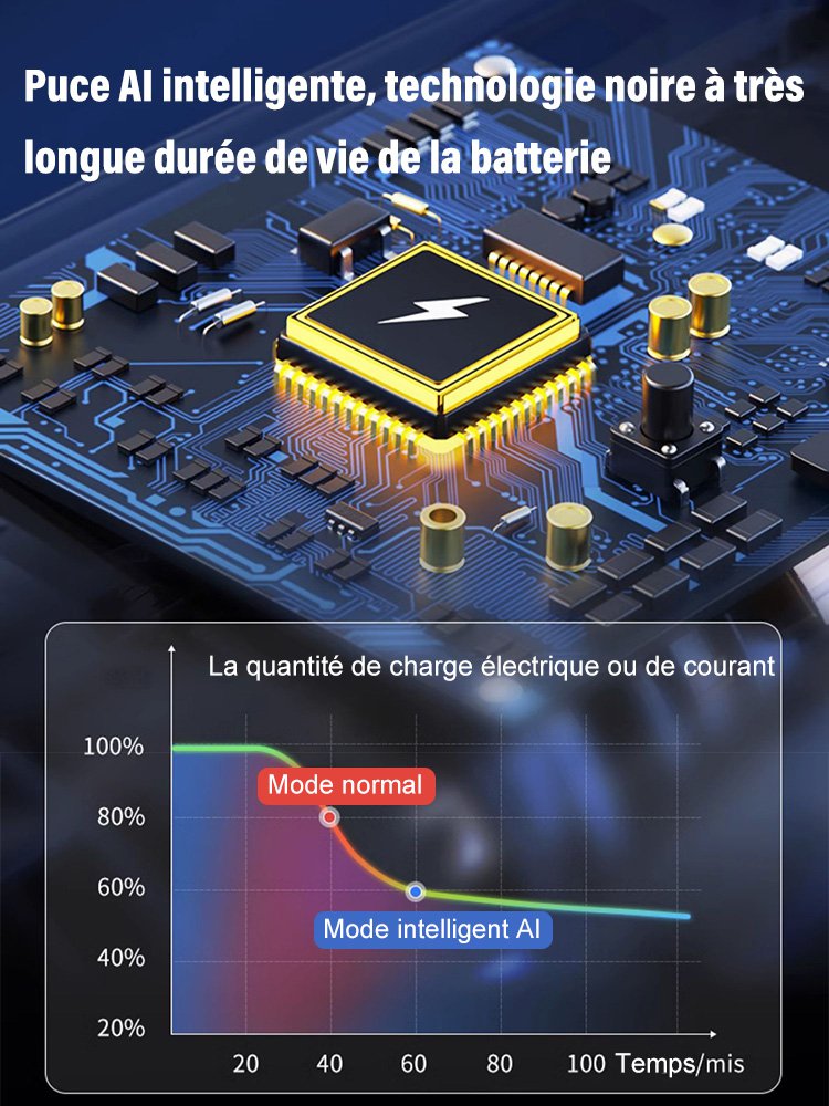 Aspirateur portable multifonctionnel pour voiture