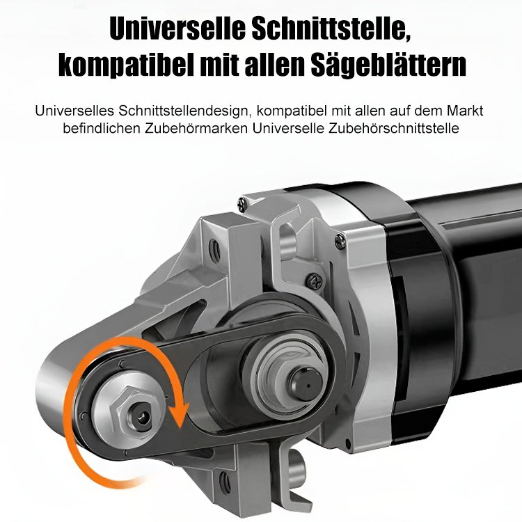 Multifunktionale elektrische Polier- und Schneidschaufel