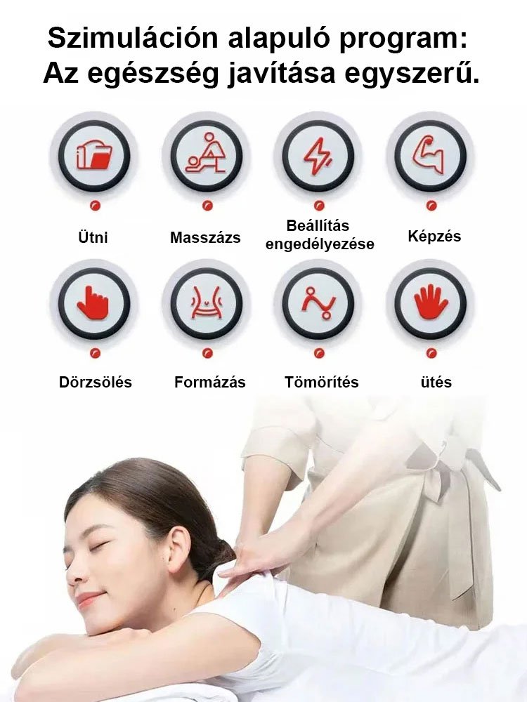 【Nincs szükség drága kezelésre】 Többfunkciós masszírozó