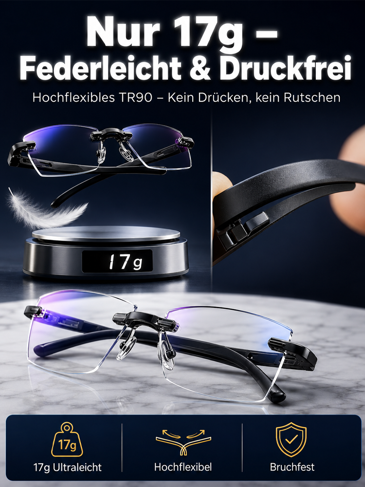 ✨ Intelligente Autofokus-Brille | Jena-Optik-Technologie | TÜV-geprüfte deutsche Qualität ✅