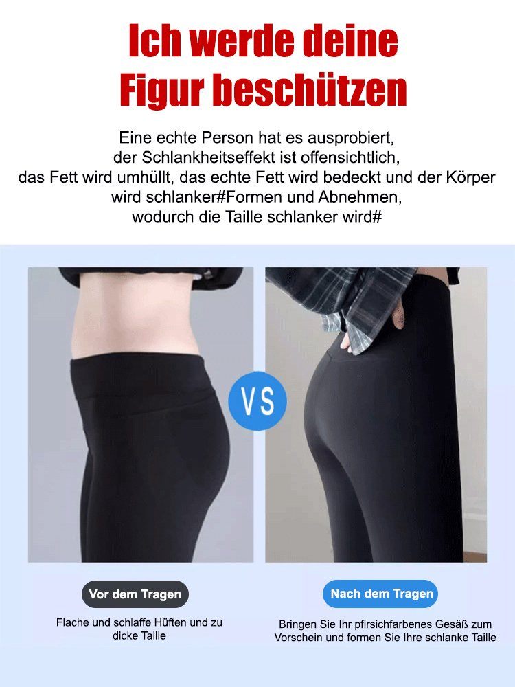 Hochtaillierte, bauchformende Barbie-Hose