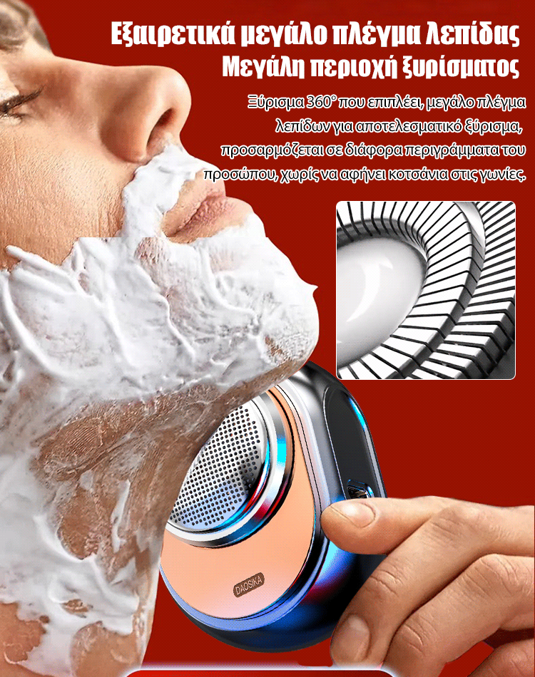 Μικρό ατσάλινο ξυραφάκι κανονιού εισαγωγής από Γερμανία