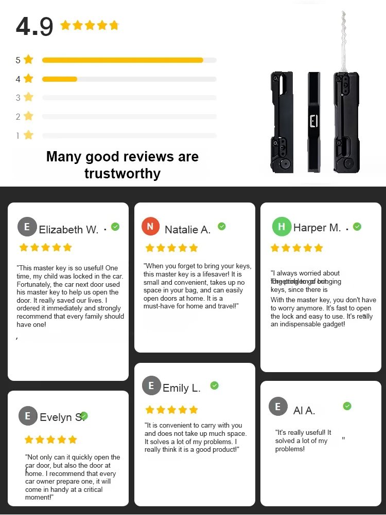 Lock picking tool set