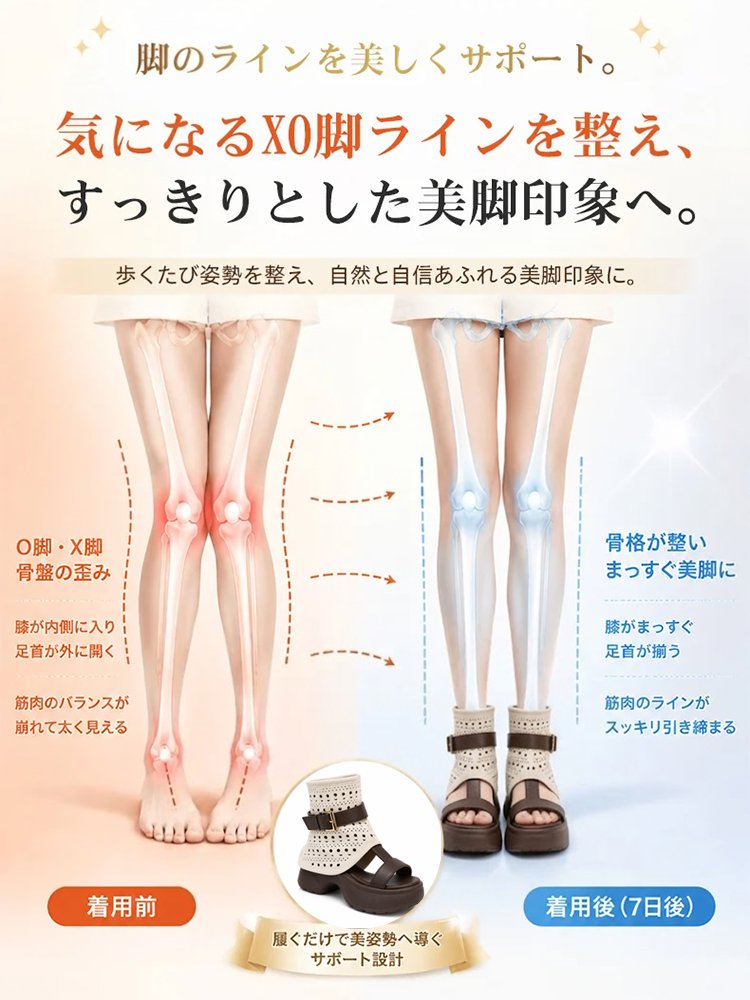 レディース美脚厚底ローマサンダル