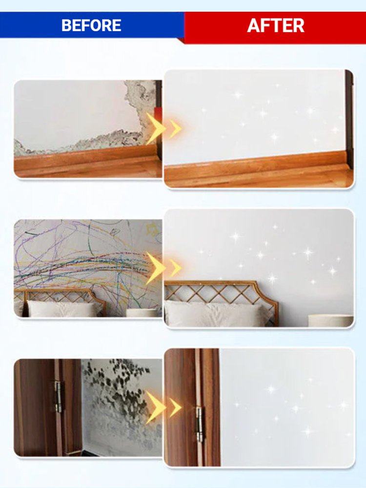 Wall renovation spray paint (with tools)