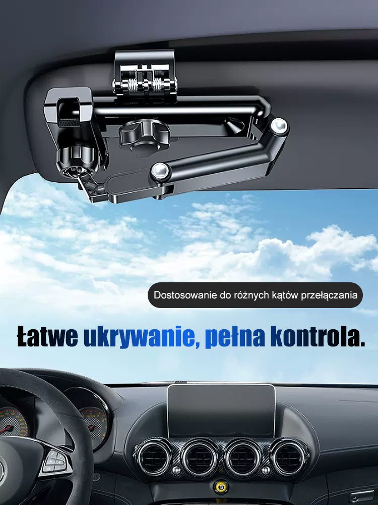 Bezpieczny uchwyt na telefon z nawigacją