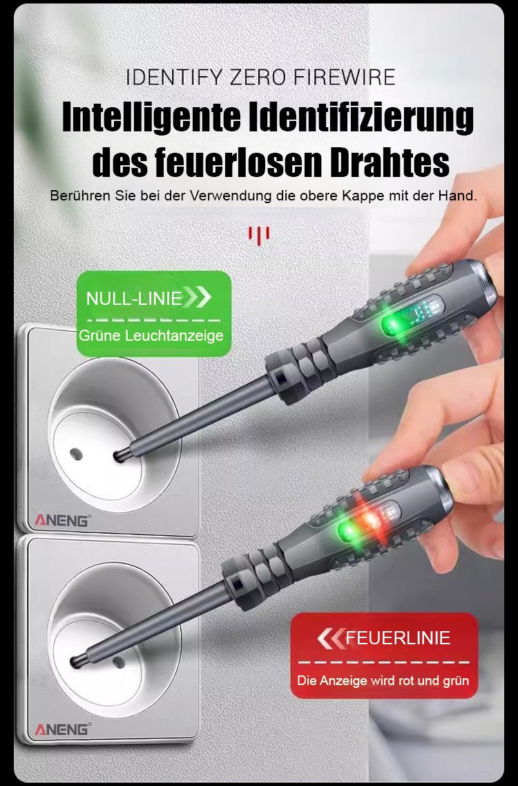 Werkzeug für präzises Arbeiten mit Beleuchtung