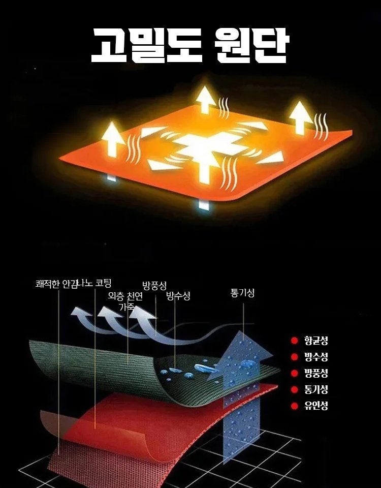 남성 미디롱 가죽 재킷