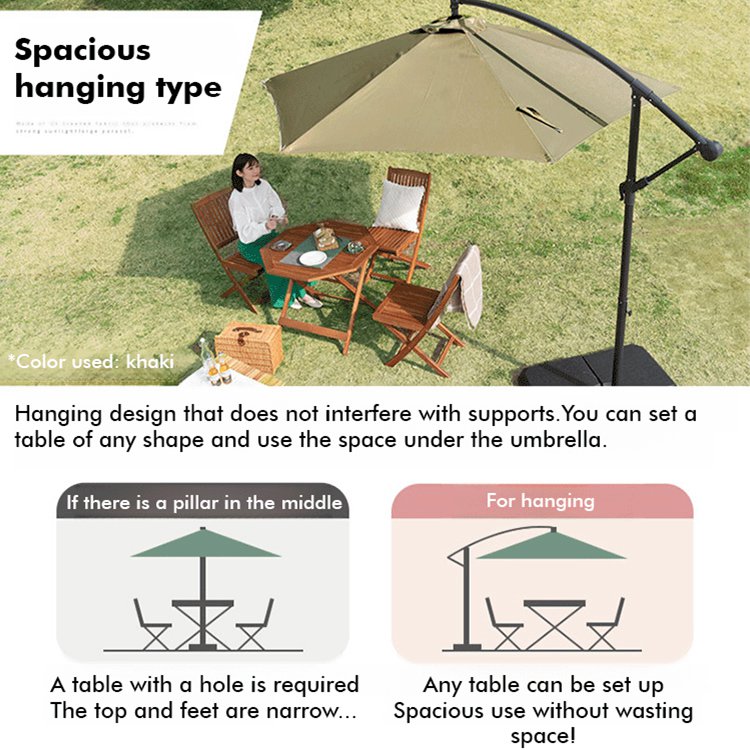 Outdoor garden sunshade waterproof umbrella cloth