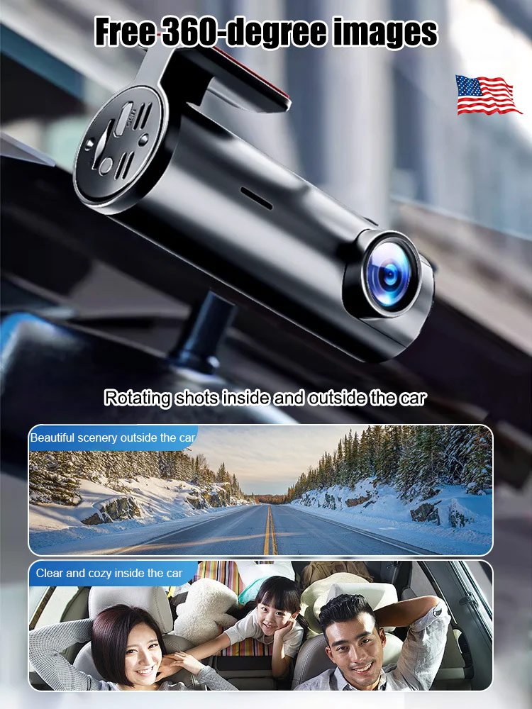Hidden WiFi Dash Cam