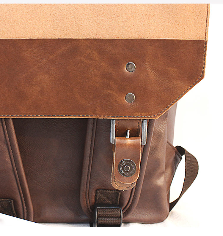 旅行に最適なメンズレザーバックパック