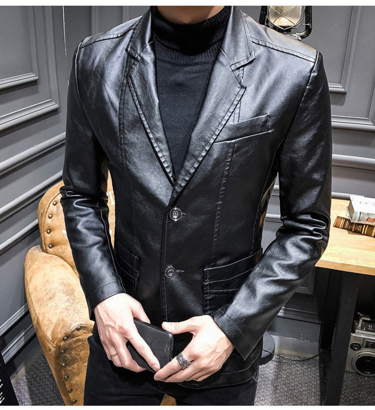 耐久性に優れた本革ジャケット