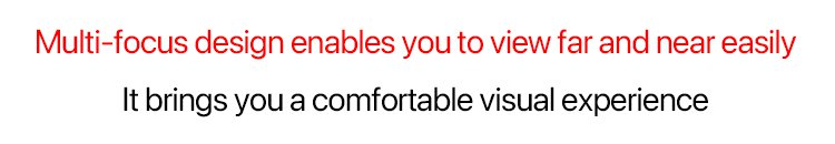 Frameless armless reading glasses on white background