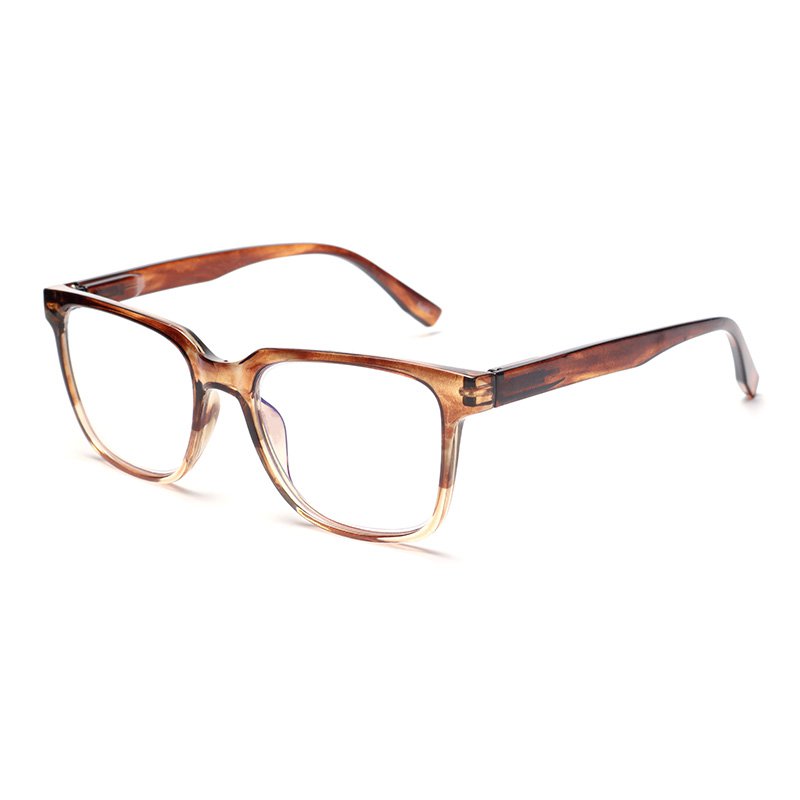 Square-framed reading glasses