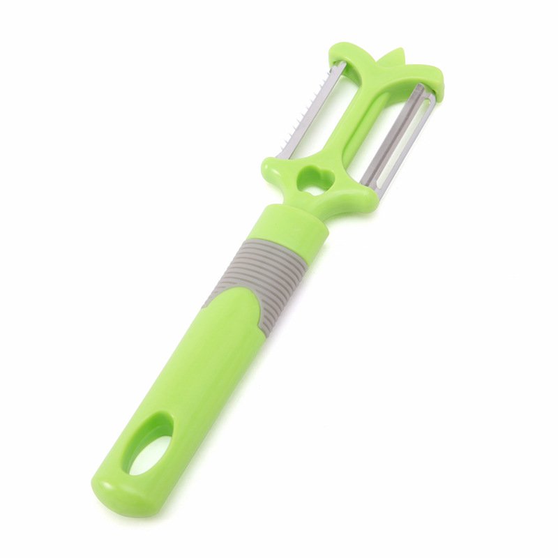 長柄の果物皮むき器