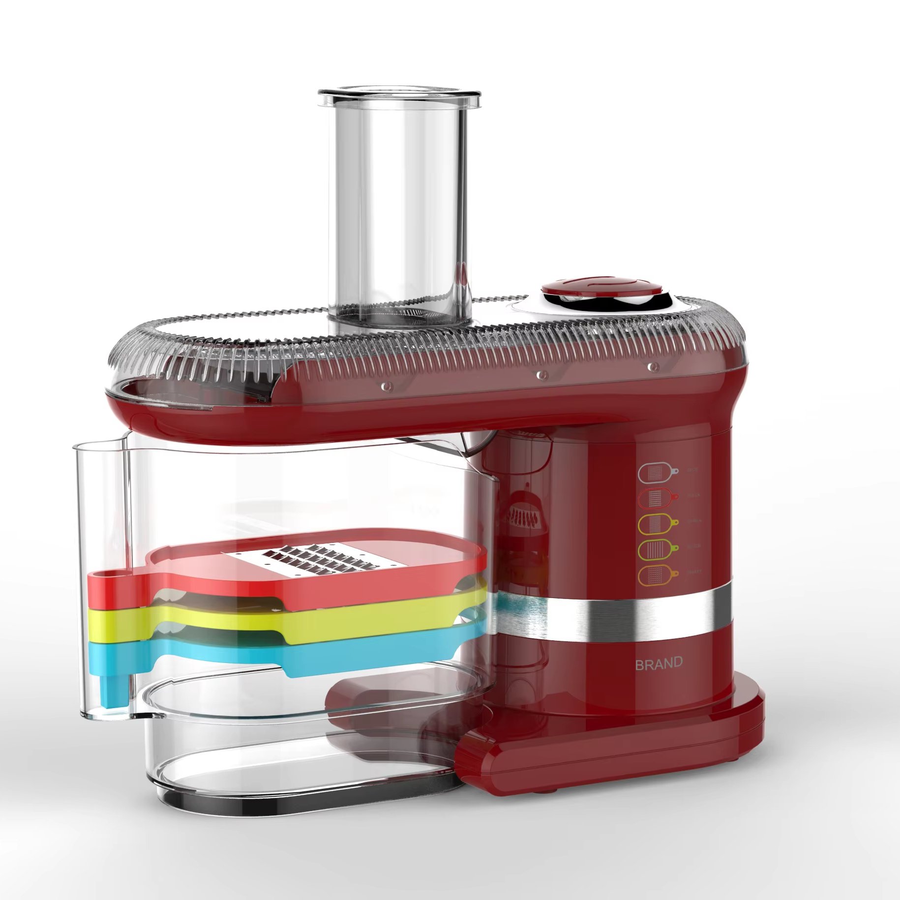 Rebanadora y peladora doméstica de verduras y frutas para ensaladas