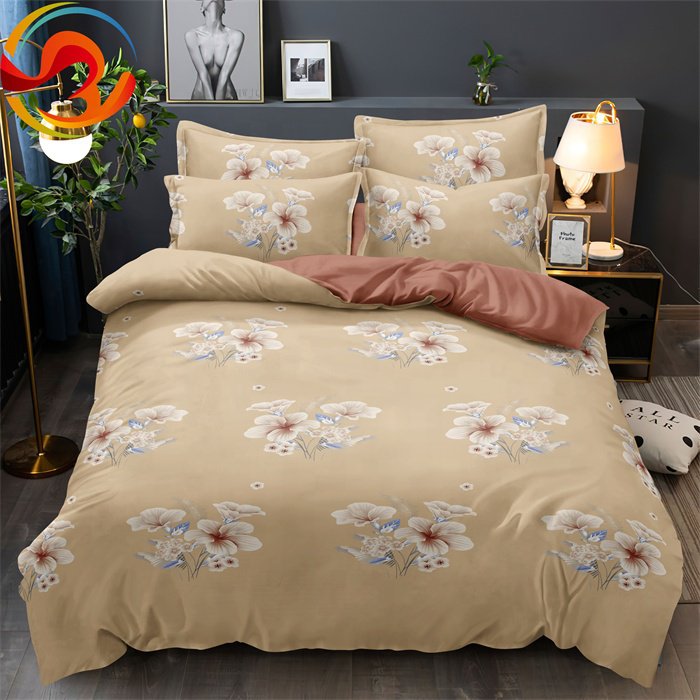 5 in 1 Bedsheet Set Luxury Bedding Sheet Sets Famous Brand Designers king Size Bedding Set Double Be