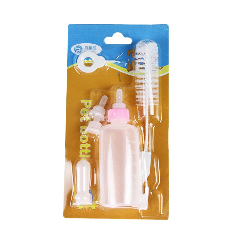 Universal Syringe Dropper Pacifier Pet Medicine Feeder Newborn Kittens Baby Cats Puppy Bottle Newbor