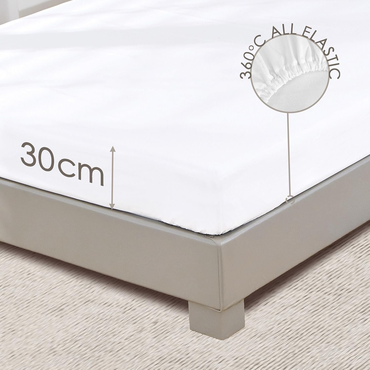 Custom 250 300 400 600  1000 Thread Count Egyptian Cotton 4 Pcs Bedsheet Hotel Design Bedding Bed Li