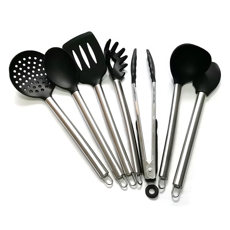 23-Piece Nylon and Stainless Steel Kitchen Utensils Set