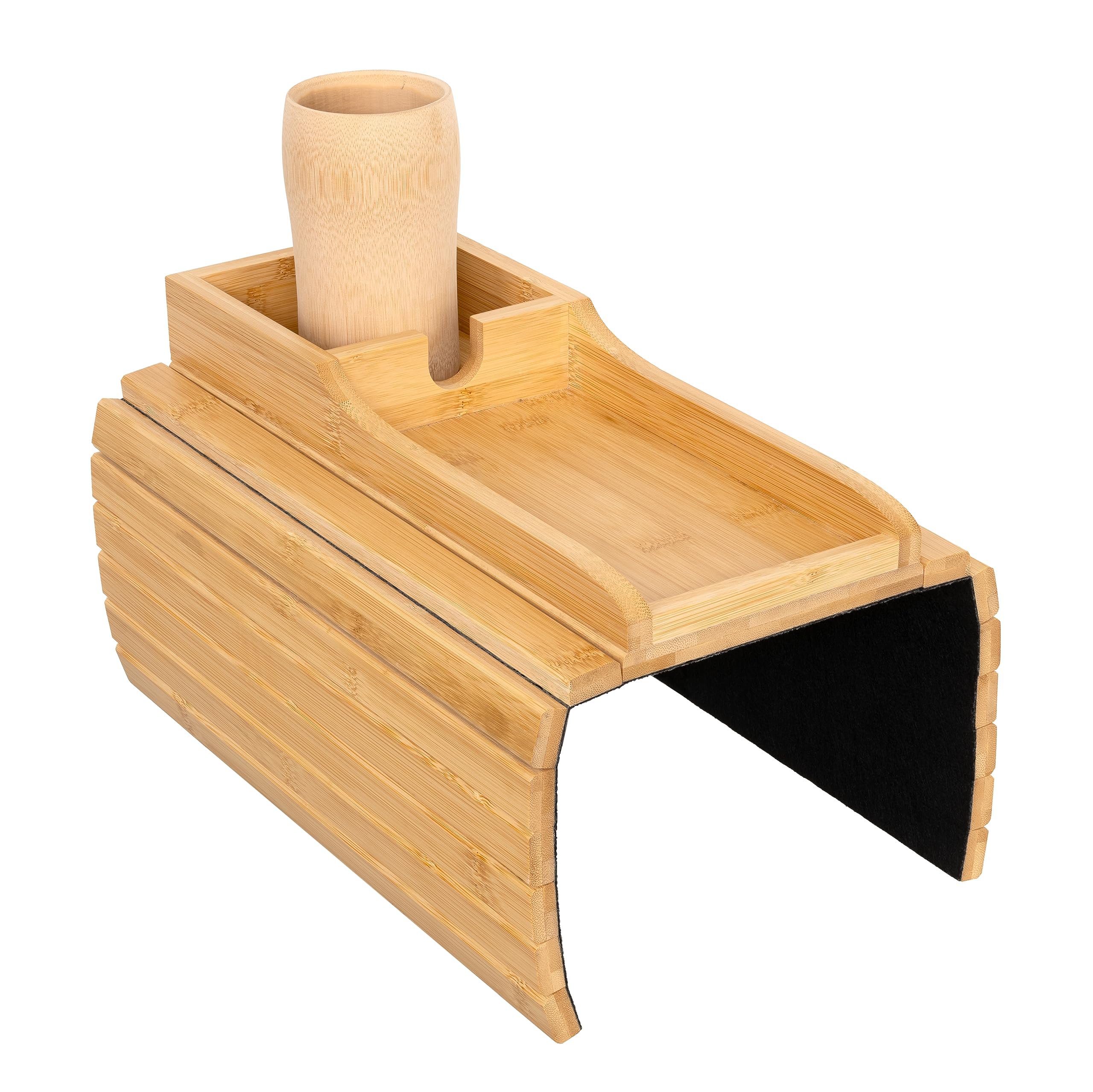 多機能ソファアームレストトレイ