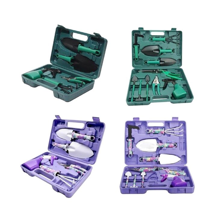 New 10-piece Garden Tools Set Garden Appliances Shovel, Rake, Scissors, Watering Can Garden Supplies