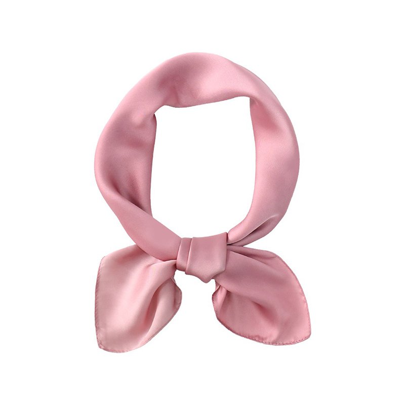 ผ้าคลุมไหล่ผู้หญิงซาตินสีเรียบ