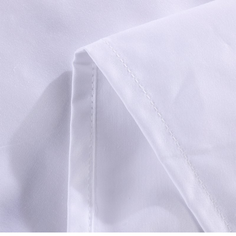 Premium Custom logo Hotel Bed Linen Duvet Cover White Bed Sheet Hotel Bedding Set 100% Cotton