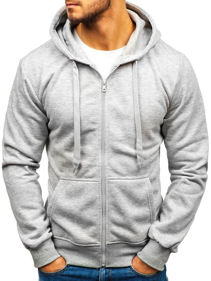 Sudadera con cremallera para hombre
