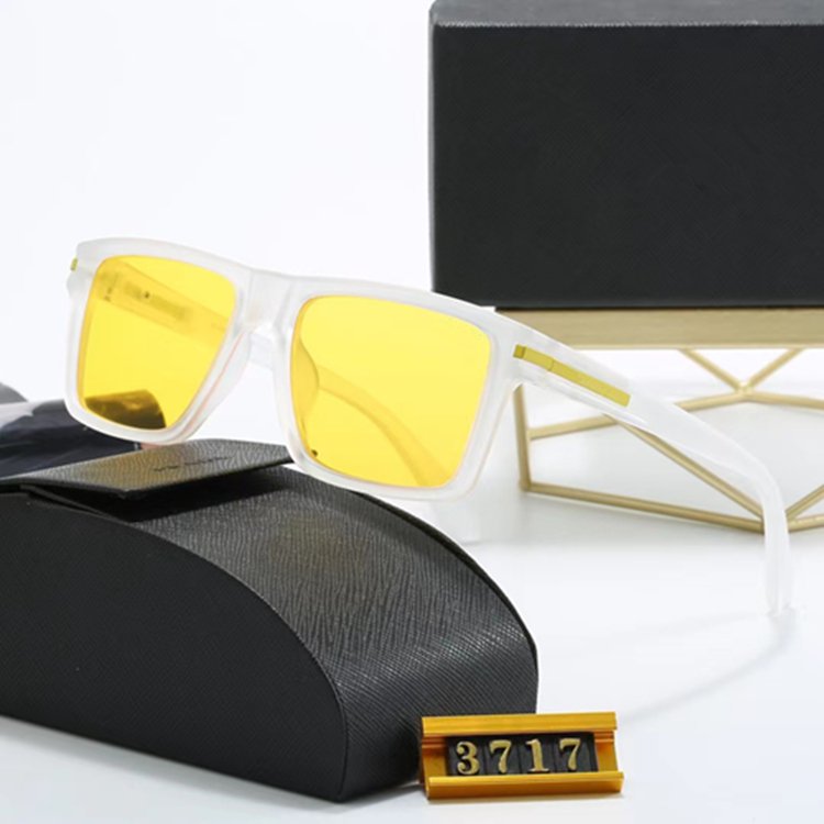 2025 New Sports Eyewear Trendy Vintage Shades Male Sunglasses Mens Luxury Designer Square Brand Pola