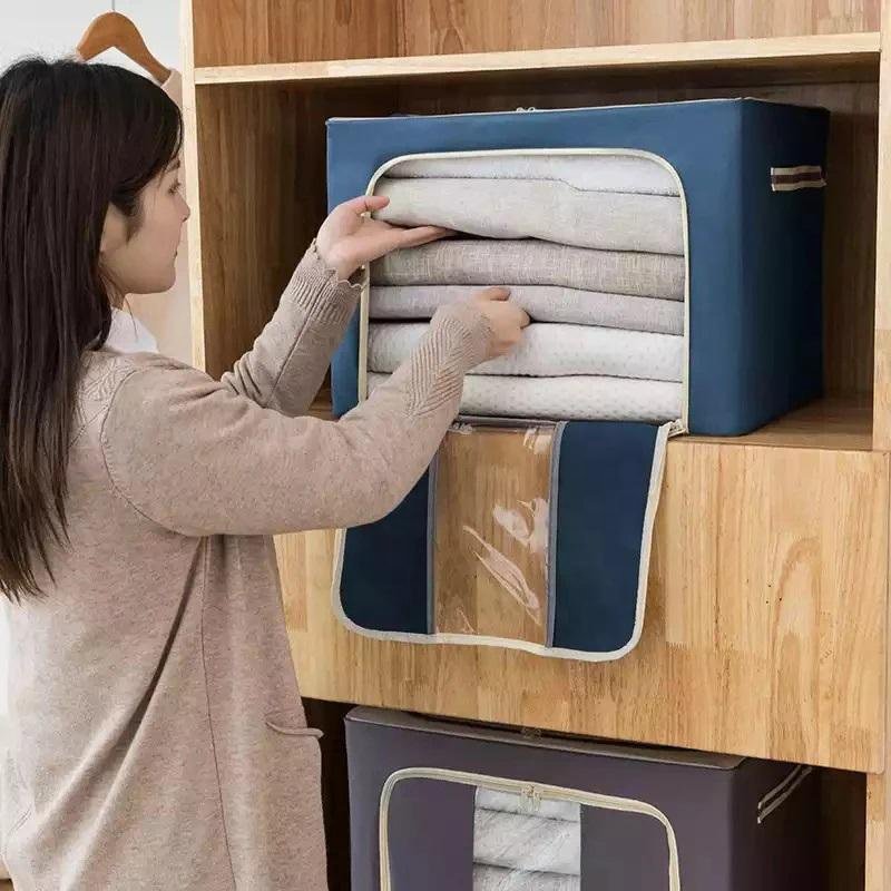 折りたたみ式衣類収納ボックス