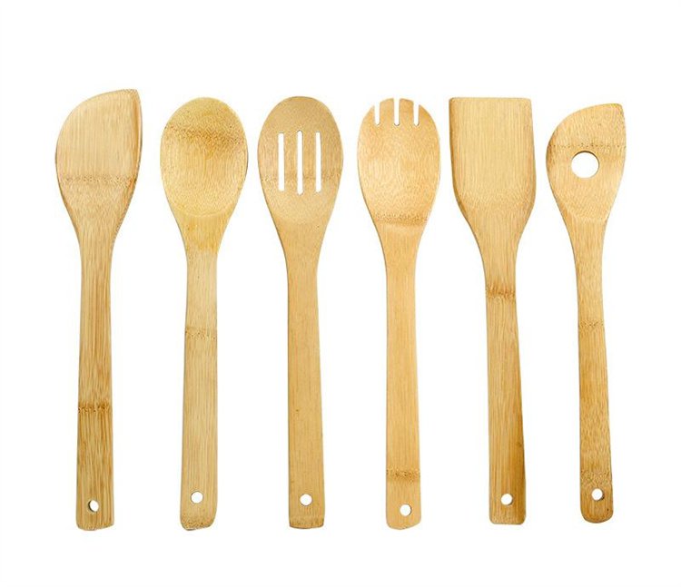 Natural Bamboo Kitchen Spatula