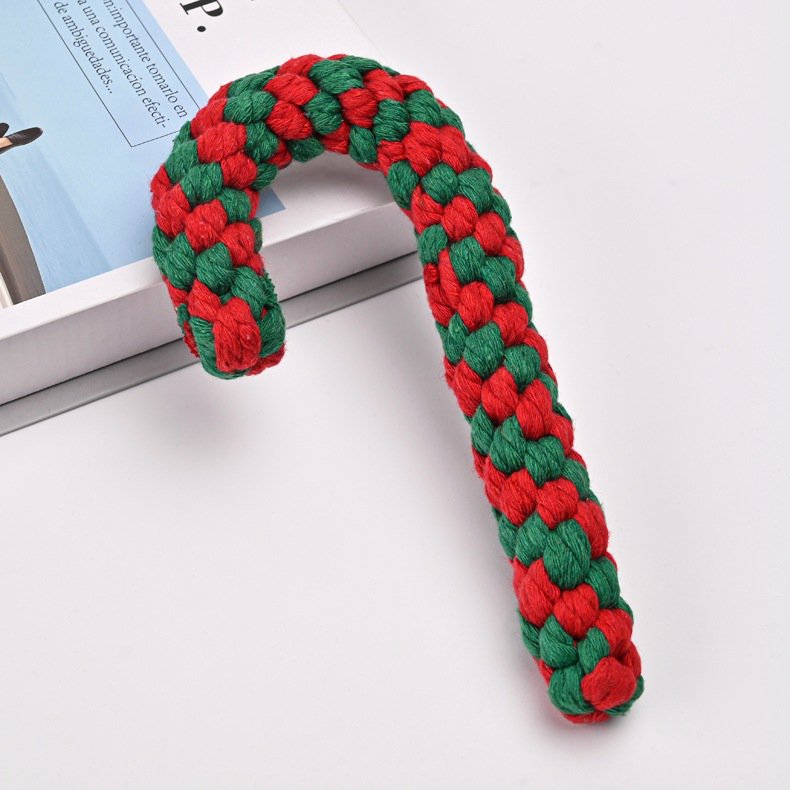 Pet dogs chew toys, clean teeth