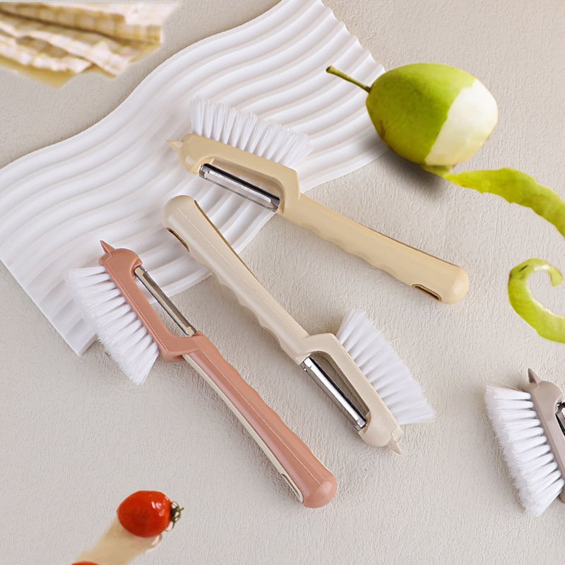  多用途馬鈴薯切片削皮工具