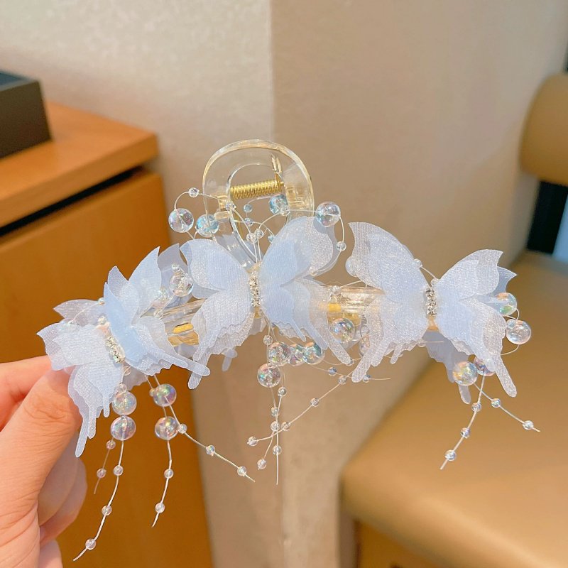 Duży klips w kształcie motyla