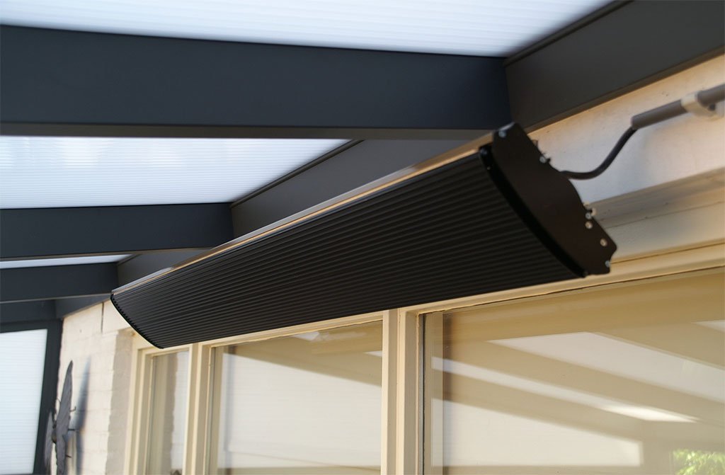 Calefactor de Panel Infrarrojo de 3200W para Montaje en Pared y Uso Exterior