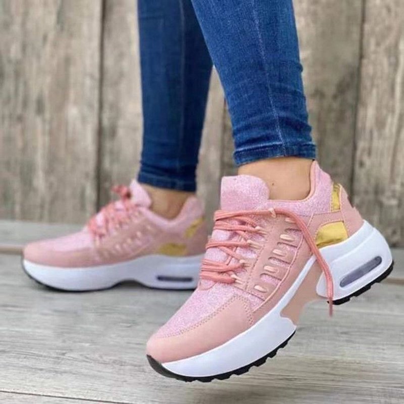 Atmungsaktive Damen-Freizeitschuhe aus Mesh